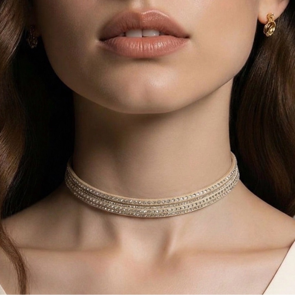 preowned rare Swarovski bracelet / choker